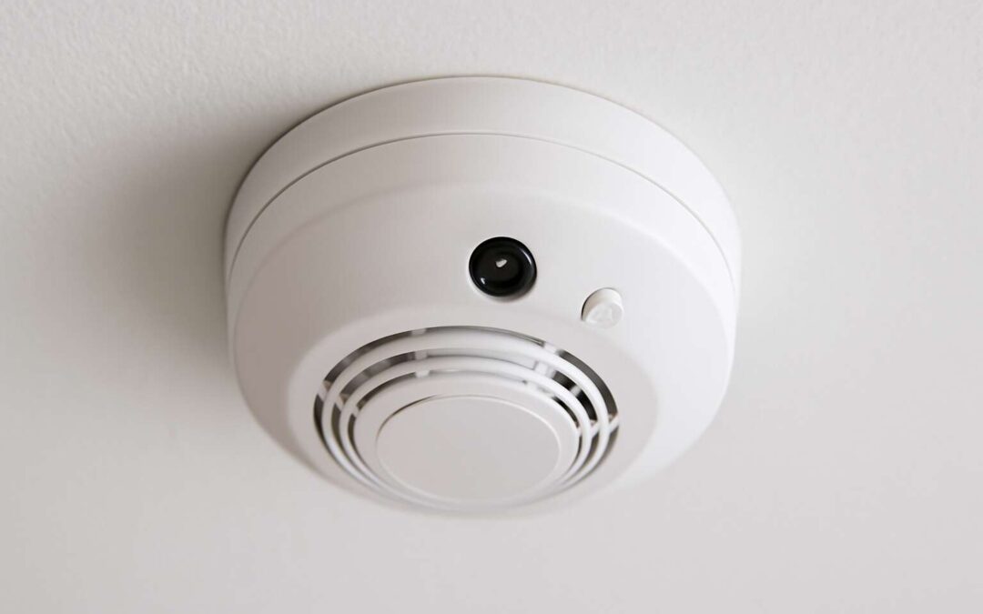 Smart Home Safety: Keeping eyes on the baby with smoke detector nanny cam.