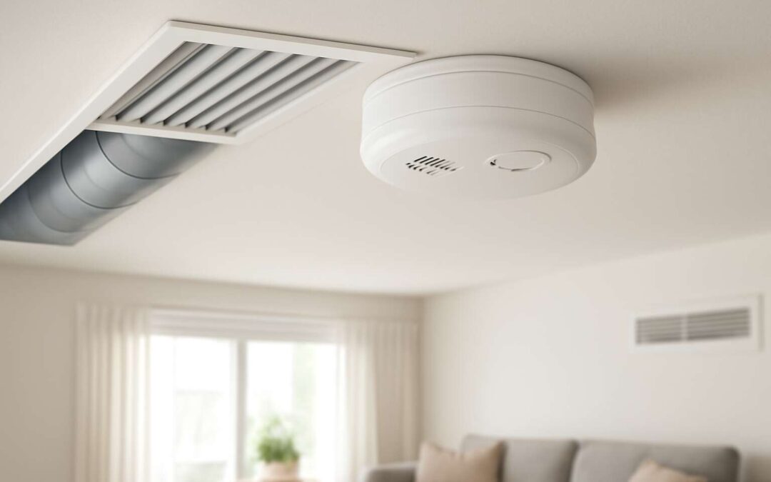 Why a smoke detector near hvac return matters for home safety