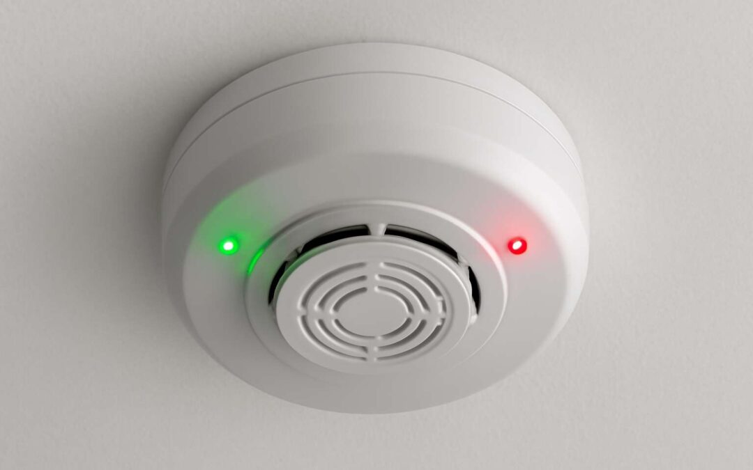 Why Your smoke detector flashing green and red might be more than a battery warning